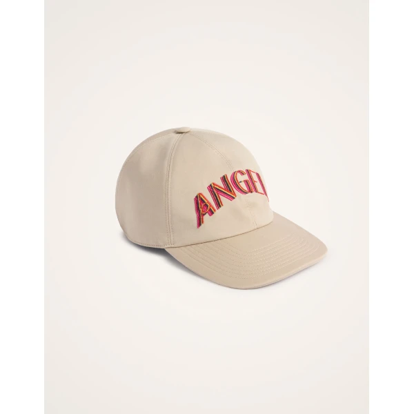 La DoubleJ Brooklyn Cap in Angel Light Beige at Luxury Shoes 