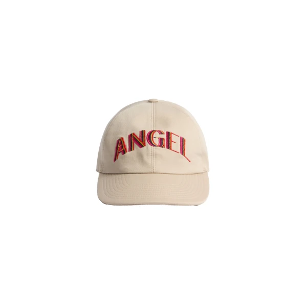 La DoubleJ Brooklyn Cap in Angel Light Beige at Luxury Shoes 