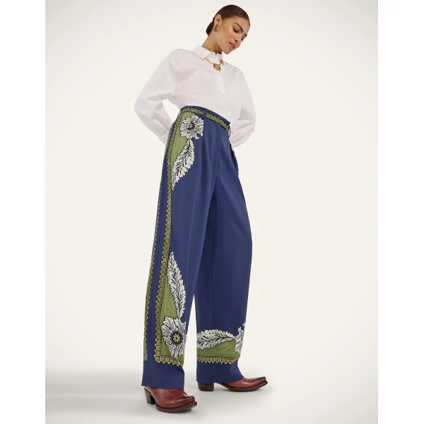 La DoubleJ Brooklyn Pants in Bounty Navy, view 4