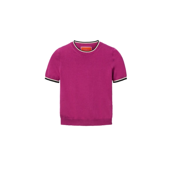 La DoubleJ Busy-bee Tee in Pink Knit