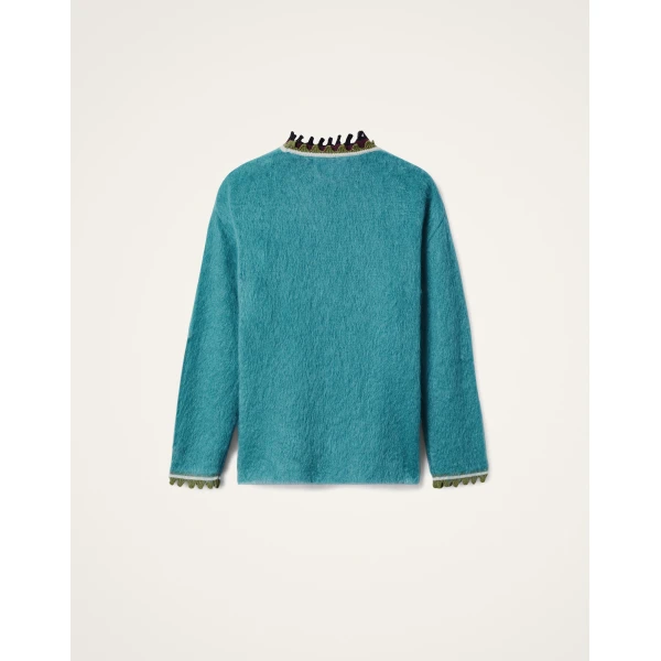 La DoubleJ Camden Jumper in Turquoise, view 6