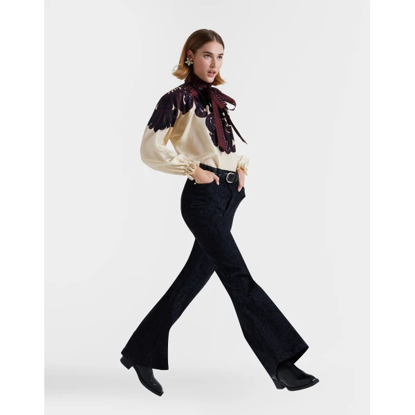 La DoubleJ Cerere Blouse in Corsini Cream, view 3