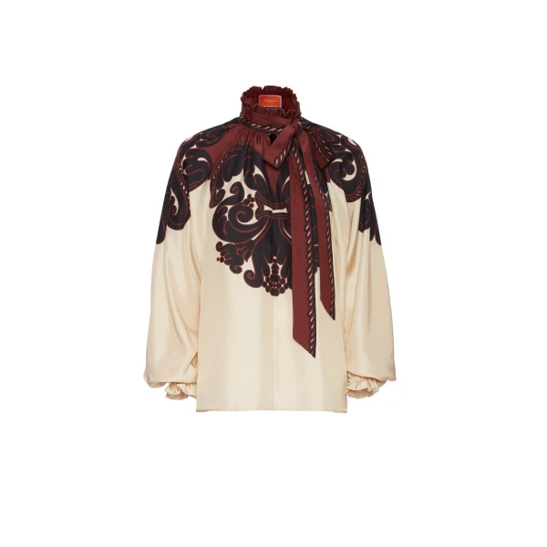 Cerere Blouse in Corsini Cream