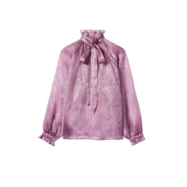 Cerere Blouse in Dusty Pink