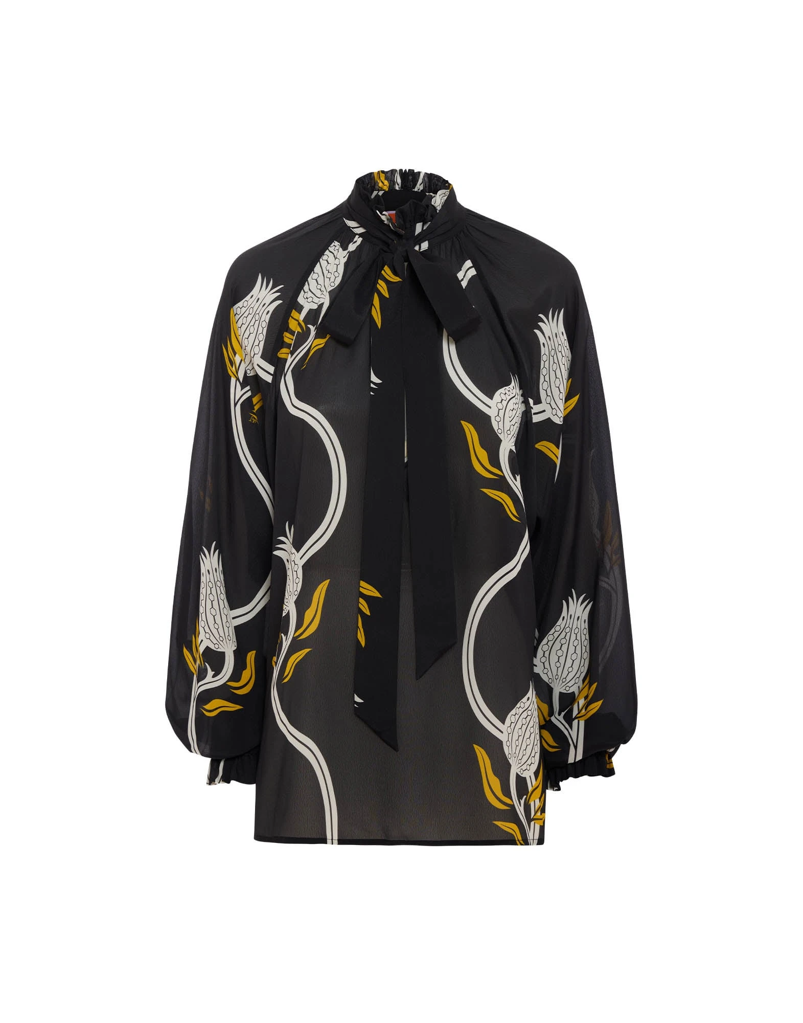 La DoubleJ Cerere Blouse in Melograno Black & White La DoubleJ Cerere Blouse in Melograno Black & White