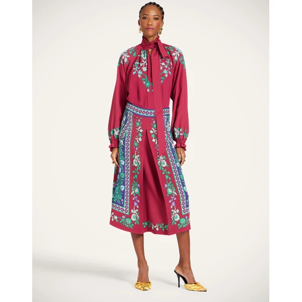 La DoubleJ Cerere Blouse in Regalia Red, view 4