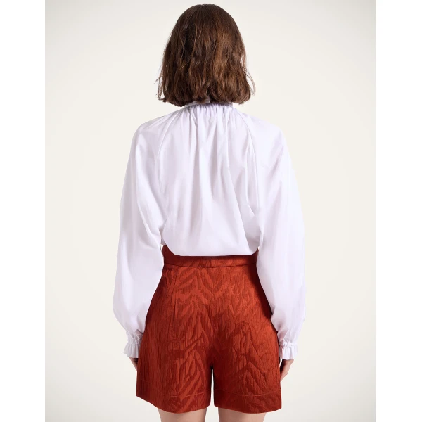 La DoubleJ Cerere Blouse in White, view 3