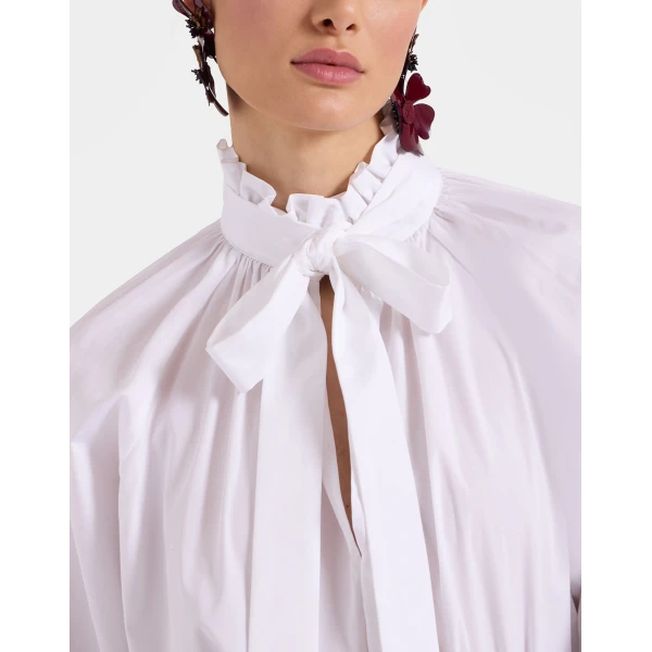 La DoubleJ Cerere Blouse in White, view 6