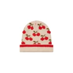 La DoubleJ Cherry Beanie in Off White at Luxury Shoes 