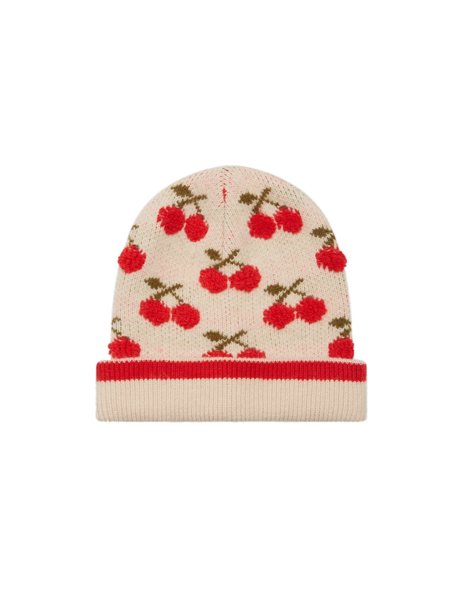 La DoubleJ Cherry Beanie in Off White at Luxury Shoes La DoubleJ Cherry Beanie in Off White at Luxury Shoes