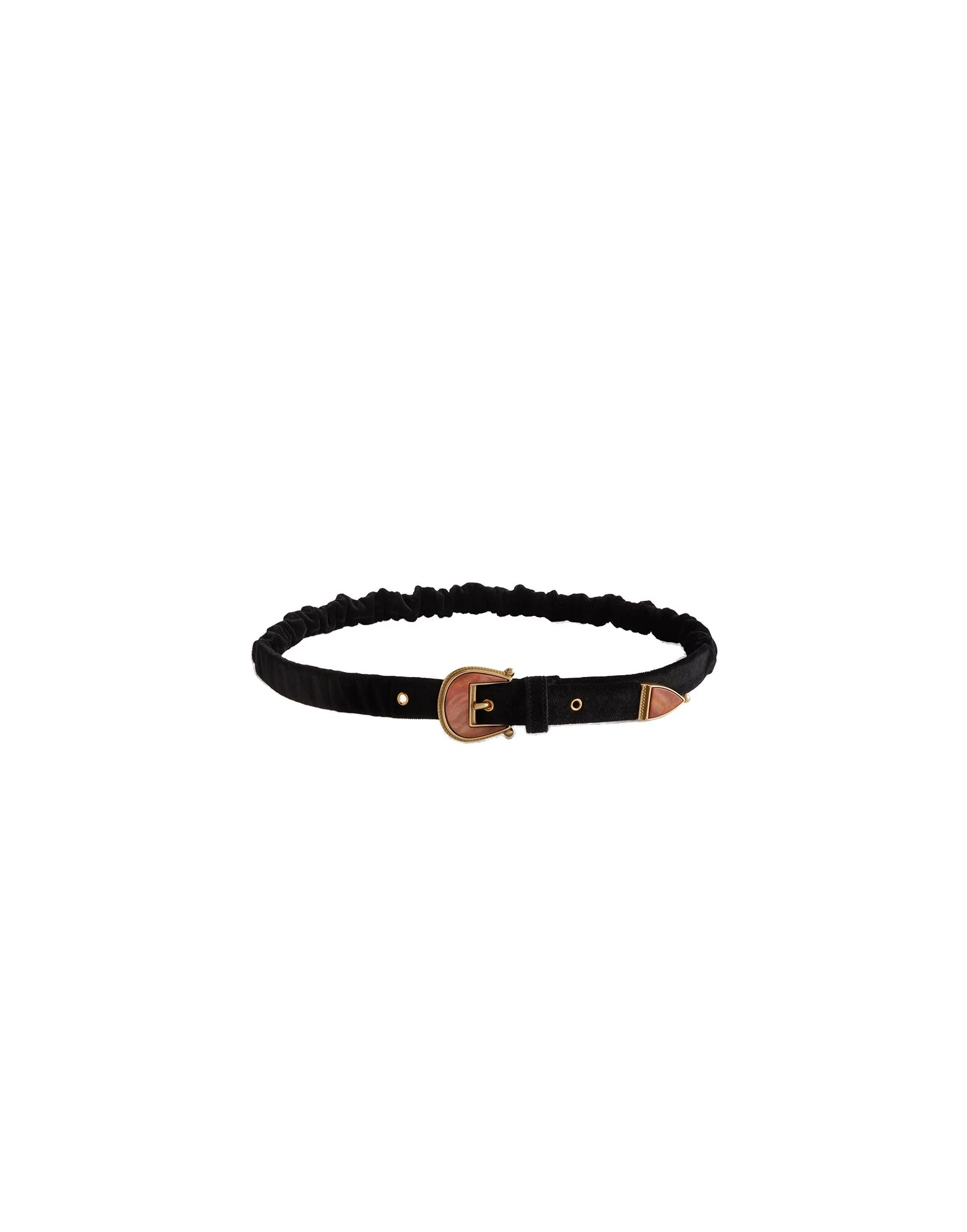 La DoubleJ Cinch Belt in Black Velvet at Luxury Shoes La DoubleJ Cinch Belt in Black Velvet at Luxury Shoes