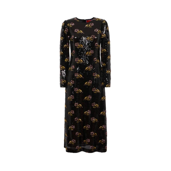 La DoubleJ Clingy Swing in Mayfair Black Dress