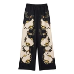 La DoubleJ Club Pants in Buttercup Black at Luxury Shoes 