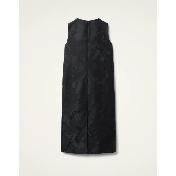 La DoubleJ Column Dress in Sylph Black, view 6