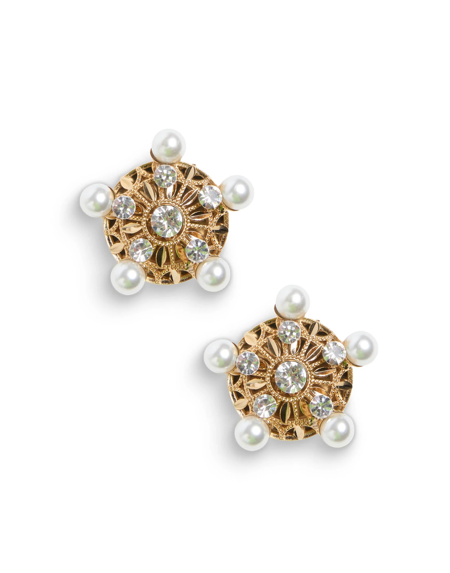 La DoubleJ Corsini Earrings in Gold La DoubleJ Corsini Earrings in Gold