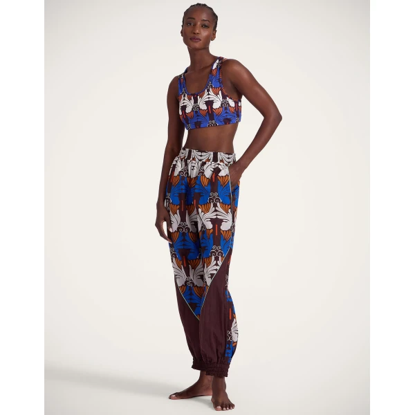 La DoubleJ Court Pants in Ali Chocolate, view 2