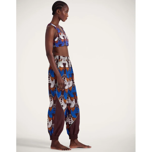 La DoubleJ Court Pants in Ali Chocolate, view 4