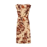 La DoubleJ Day To Dinner Dress in Coven Buttercream at Luxury Shoes 