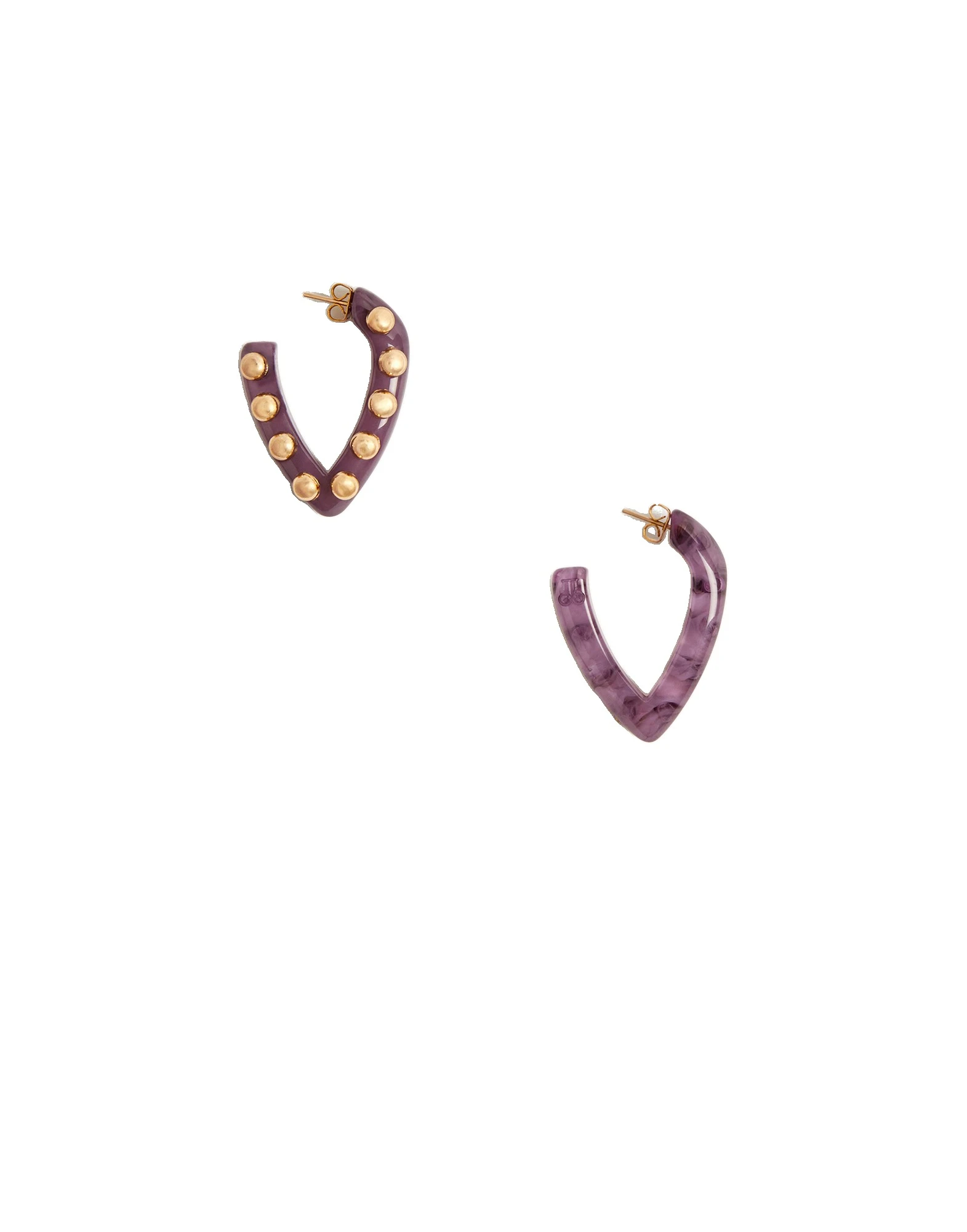 La DoubleJ Dew Earrings Mini in Pink La DoubleJ Dew Earrings Mini in Pink