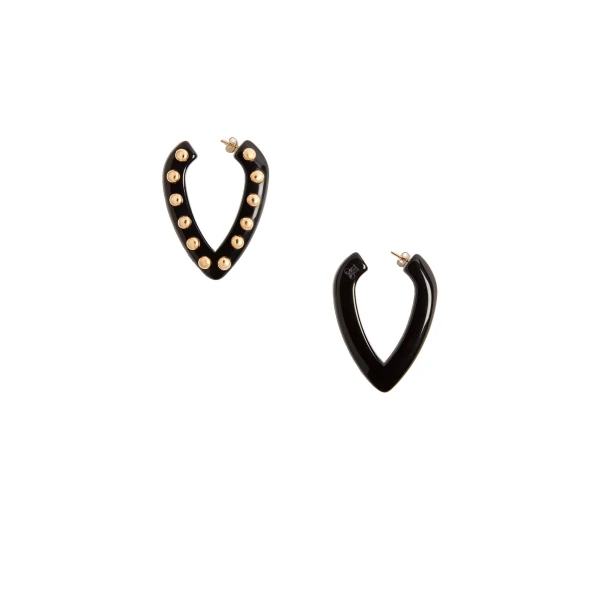 Dew Earrings in Black