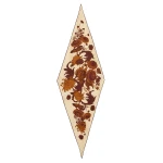 La DoubleJ Diamond Scarf in Coven Buttercream at Luxury Shoes 