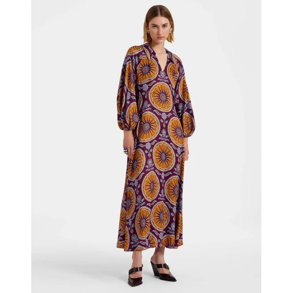 La DoubleJ Diva Dress in Sovereign Purple, view 4