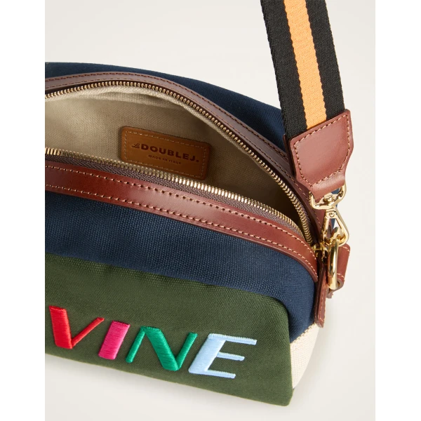 La DoubleJ Divine Beauty Bag in Dark Green at Luxury Shoes 