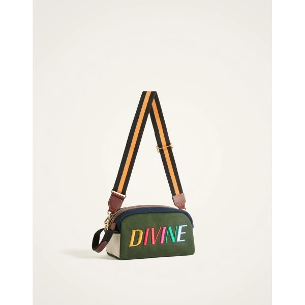 La DoubleJ Divine Beauty Bag in Dark Green at Luxury Shoes 
