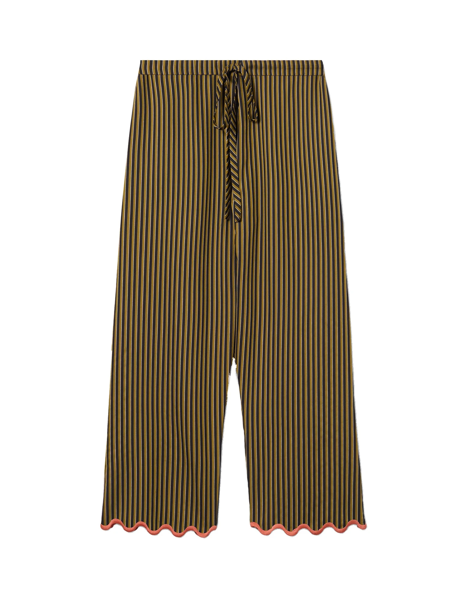 La DoubleJ Drawstring Pants in Pinstripe Green La DoubleJ Drawstring Pants in Pinstripe Green