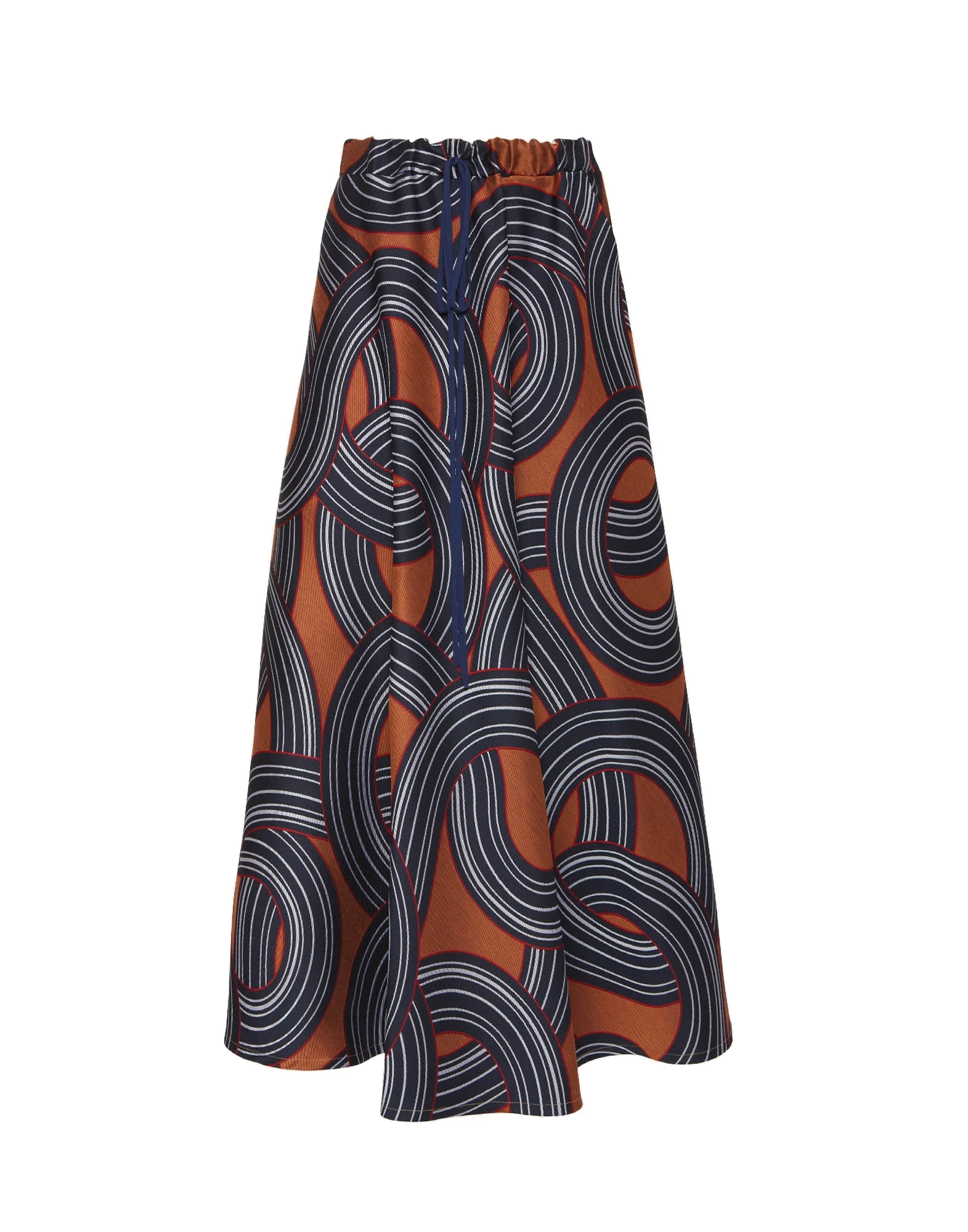 La DoubleJ Drawstring Skirt in Montecarlo Blue La DoubleJ Drawstring Skirt in Montecarlo Blue