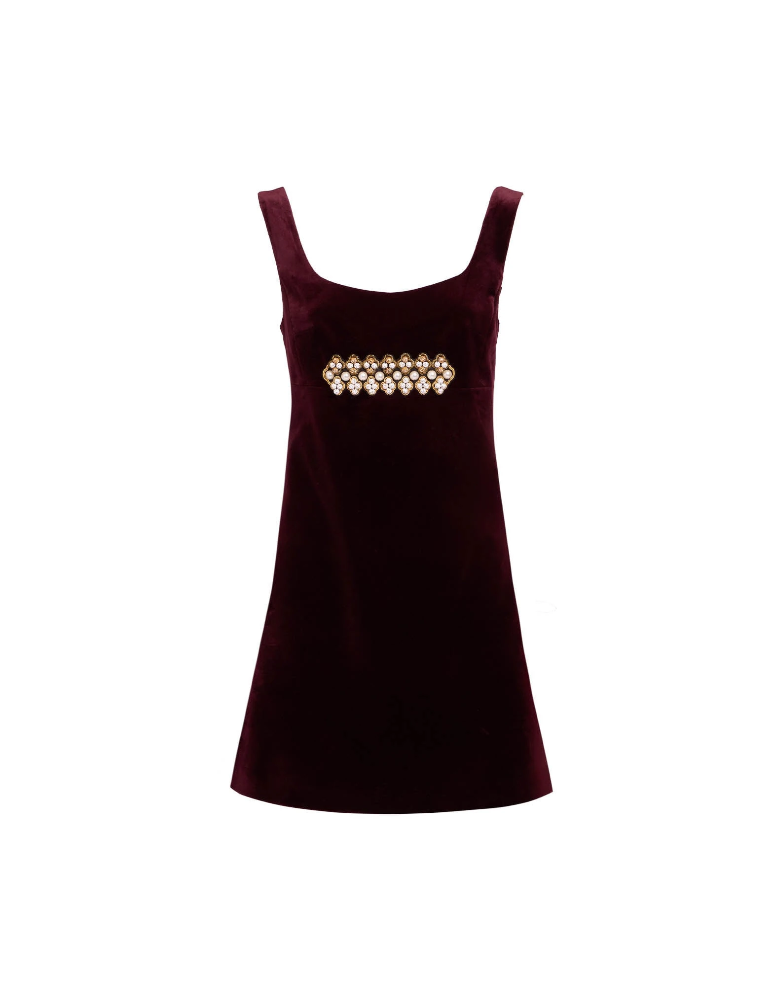 La DoubleJ Ella Mini Dress in Burgundy La DoubleJ Ella Mini Dress in Burgundy