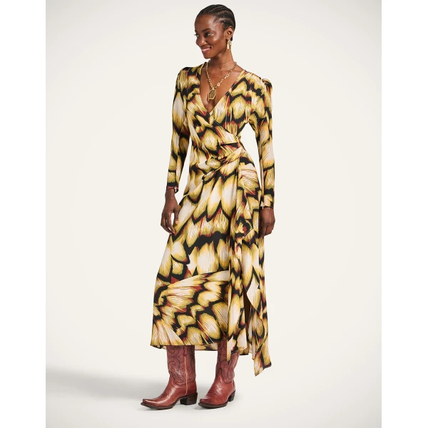 La DoubleJ Femme Dress in Monarch Black, view 4