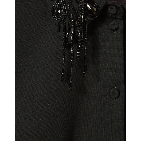 La DoubleJ Fitted Shirt in Black, view 6