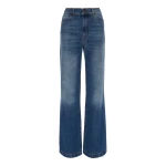 La DoubleJ Flare Jeans in Blue Top