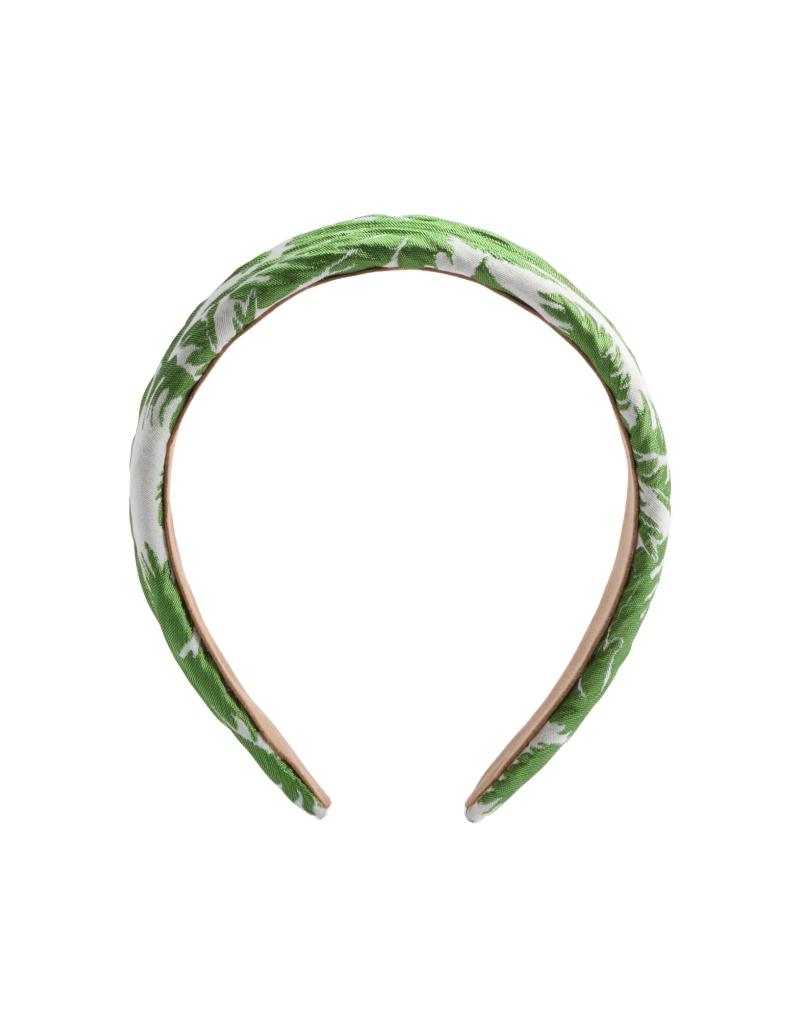La DoubleJ Flat Headband in Tropicana White at Luxury Shoes La DoubleJ Flat Headband in Tropicana White at Luxury Shoes