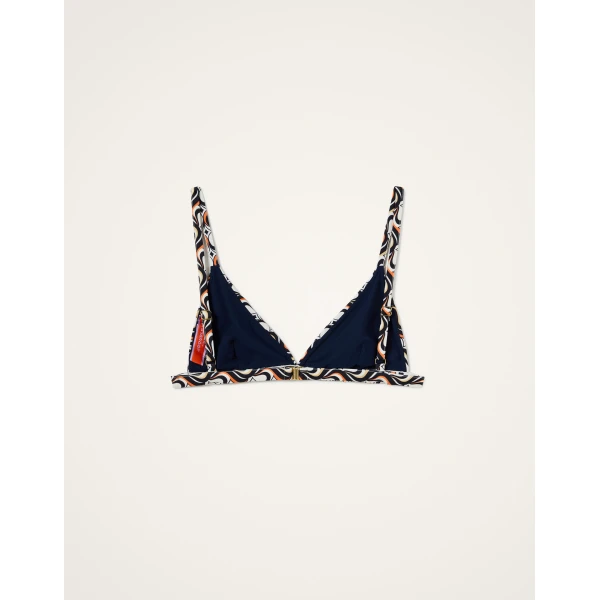La DoubleJ Fonda Top in Jive Blue, view 6