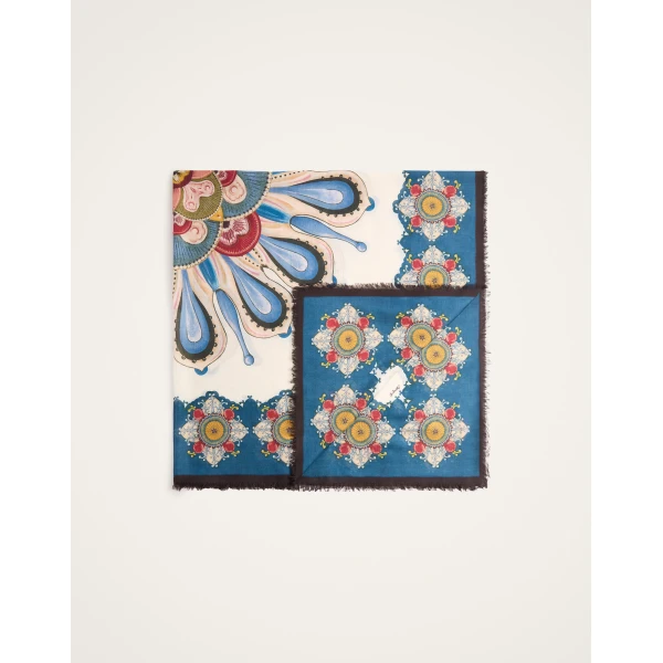 La DoubleJ Foulard 140 in Nucleus Blue, view 2