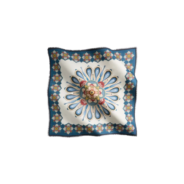 Foulard 140 in Nucleus Blue