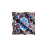 La DoubleJ Foulard 140 in Palazzo Light Blue at Luxury Shoes 