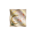 La DoubleJ Foulard 140 in Tulip Pale Pink at Luxury Shoes 