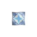 La DoubleJ Foulard 45 in Cocoon Blue