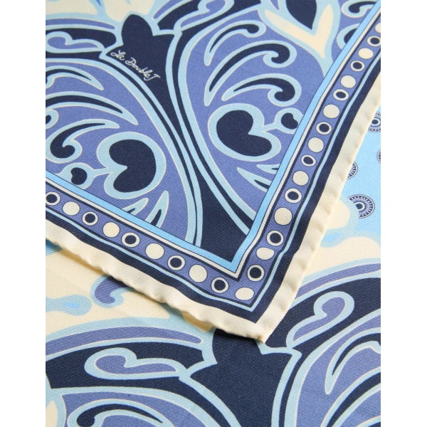 La DoubleJ Foulard 45 in Cocoon Blue, view 4