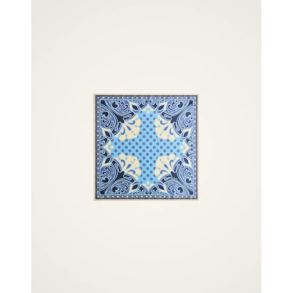 La DoubleJ Foulard 45 in Cocoon Blue, view 5