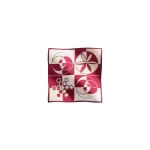 La DoubleJ Foulard 45 in Eclipse Burgundy at Luxury Shoes 