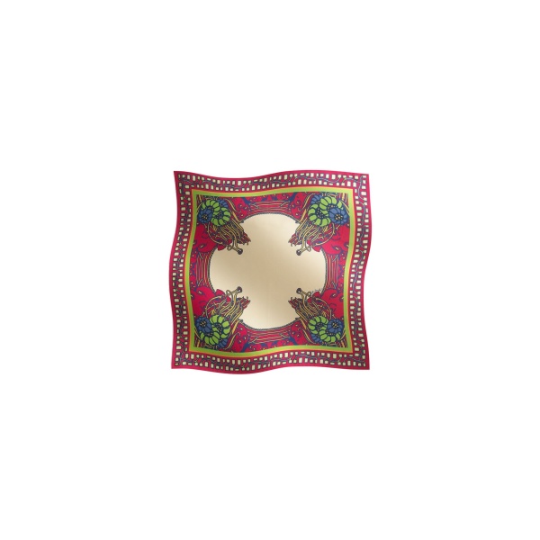 La DoubleJ Foulard 45 in Lemuria Pink at Luxury Shoes 