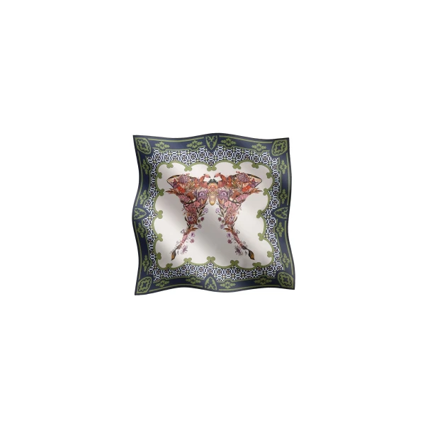 Foulard 45 in Mariposa Celeste