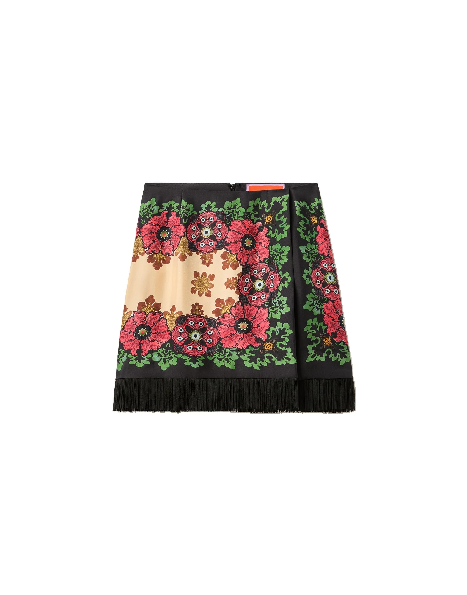 La DoubleJ Foulard Mini Skirt in Bounty Red La DoubleJ Foulard Mini Skirt in Bounty Red