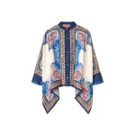 La DoubleJ Foulard Shirt in Lemuria Blue La DoubleJ Foulard Shirt in Lemuria Blue