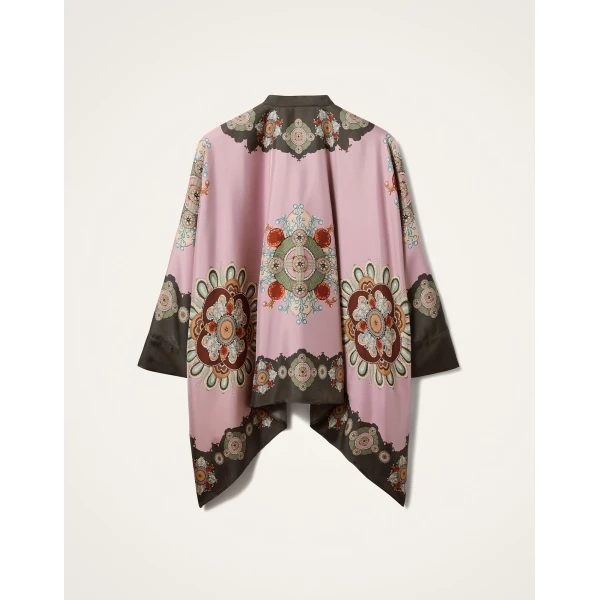 La DoubleJ Foulard Shirt in Nucleus Dusty Pink at Luxury Shoes 