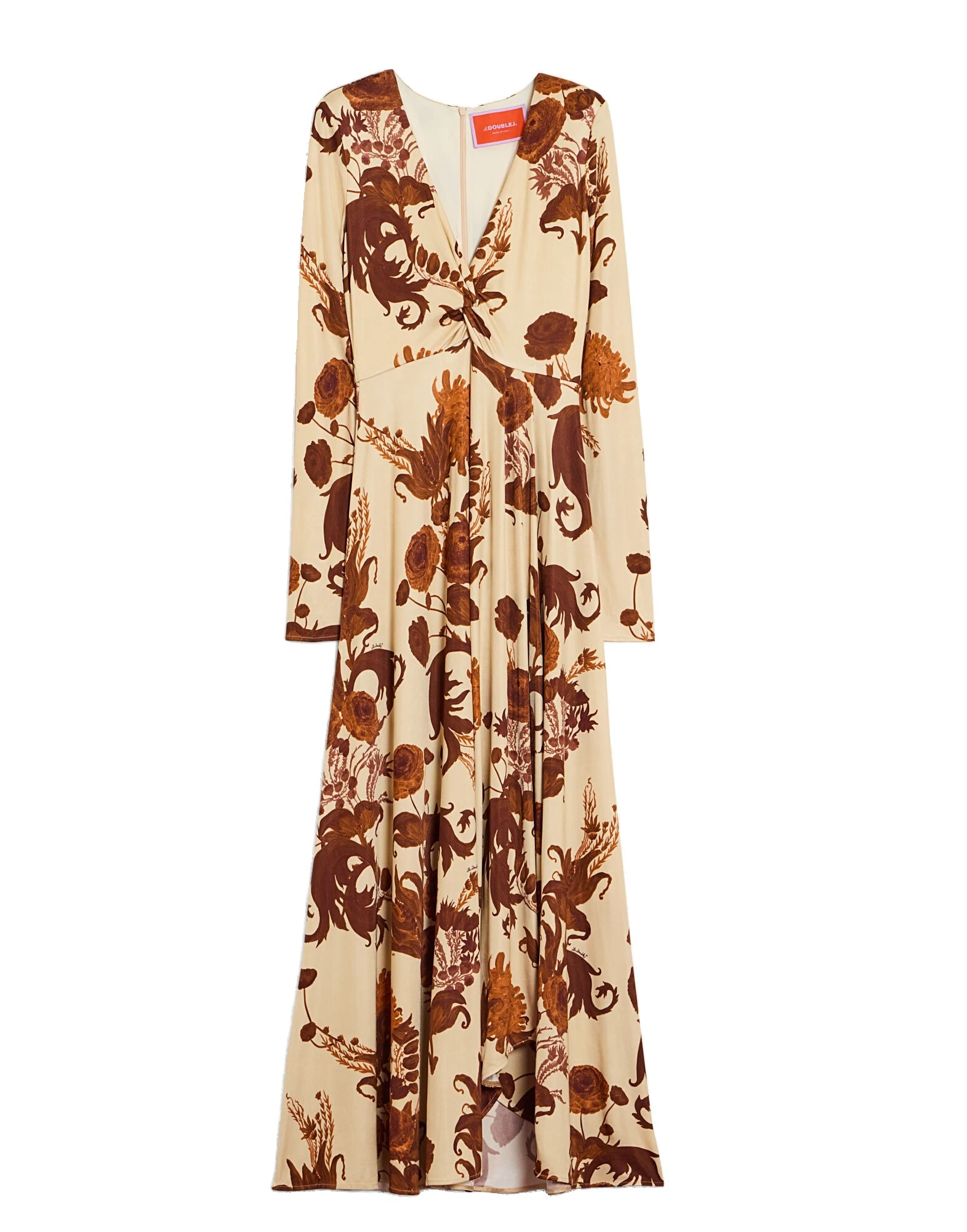 La DoubleJ Foxy Dress in Coven Buttercream at Luxury Shoes La DoubleJ Foxy Dress in Coven Buttercream at Luxury Shoes